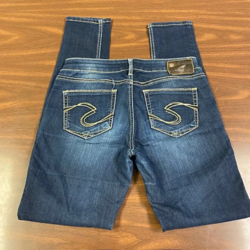 Silver Suki Jegging‎ Jeans, Size 27W/31L, EUC